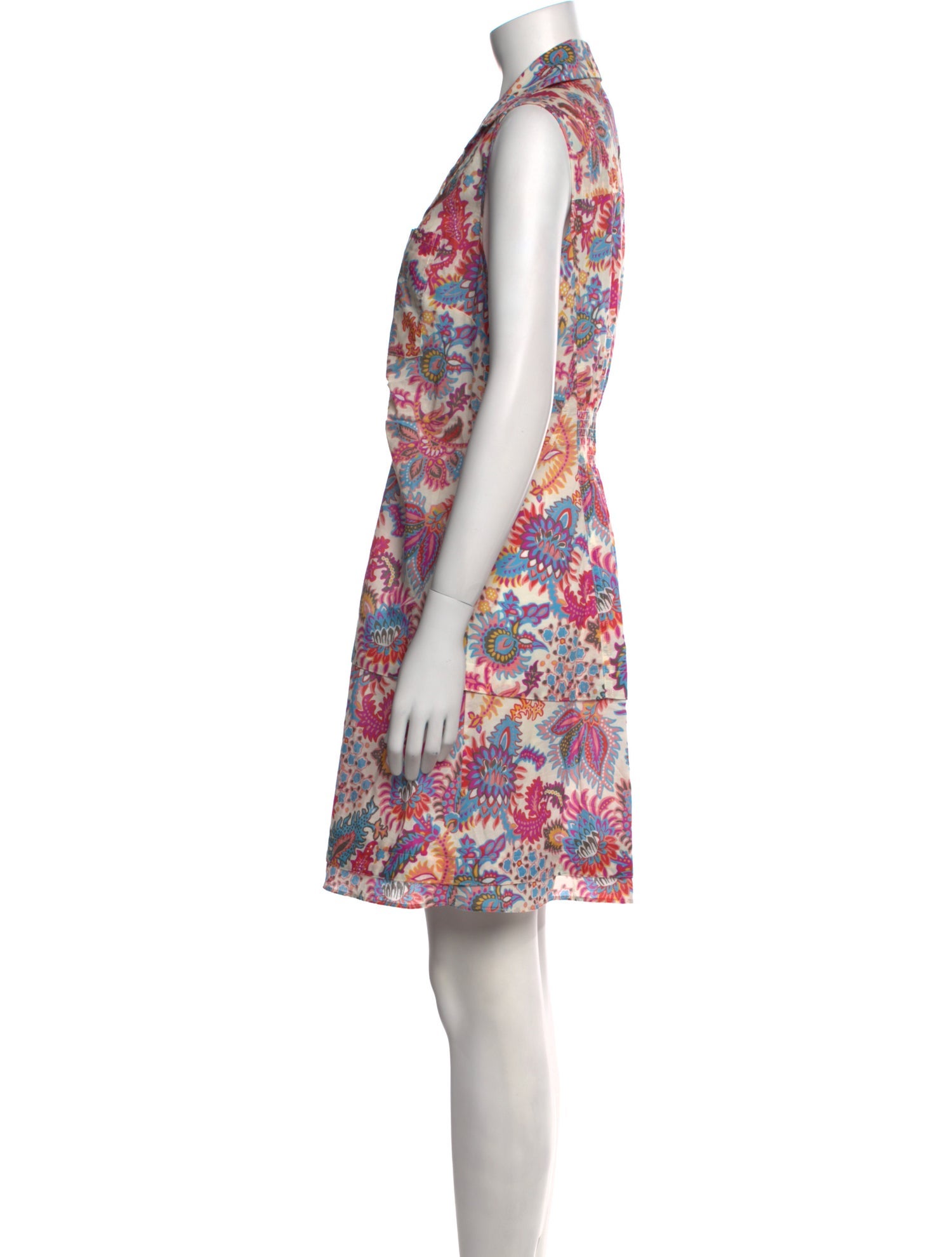 Derek Lam 10 Crosby Floral Print Mini Dress